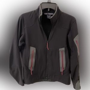 Woman’s Arc’teryx outdoor jacket